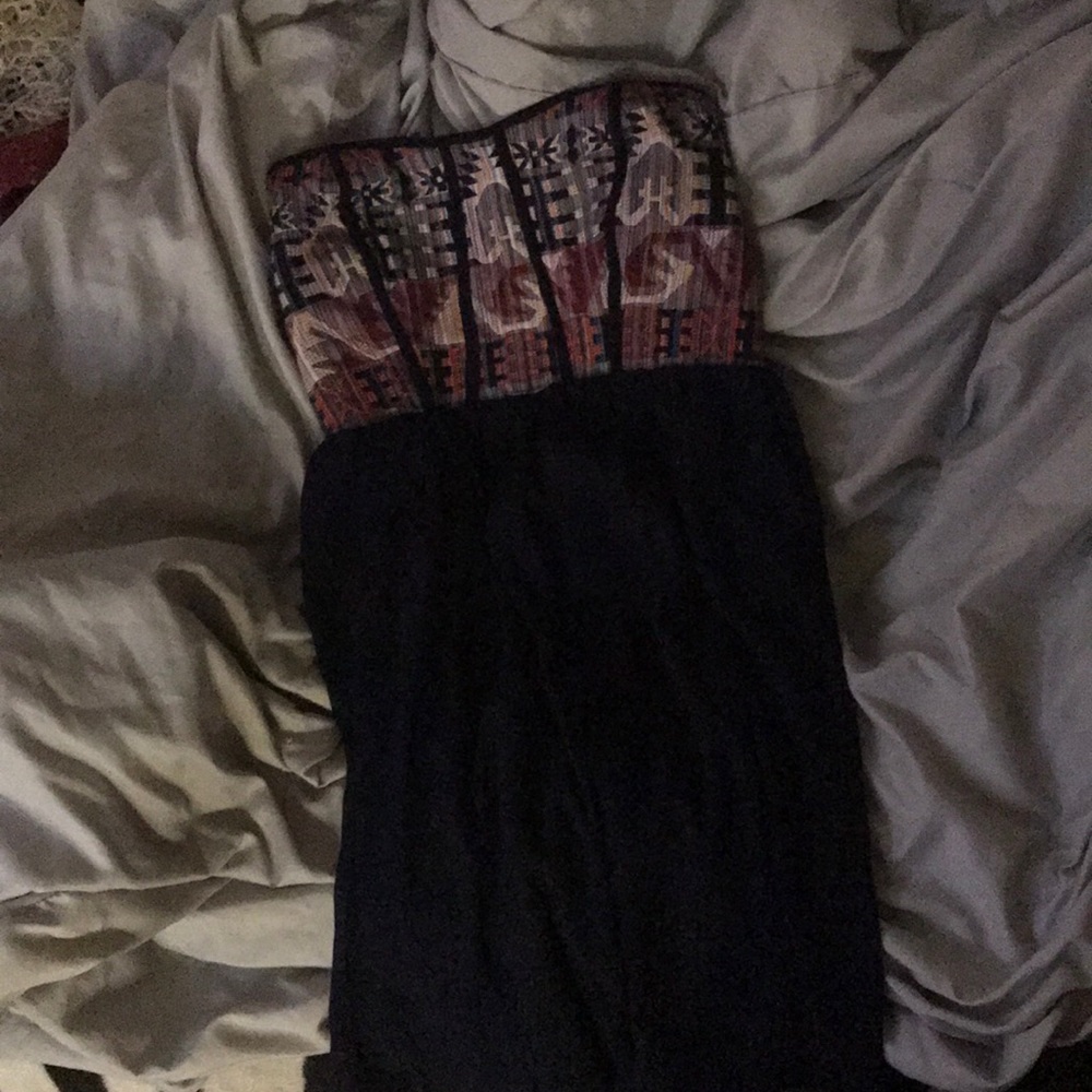 Strapless dress